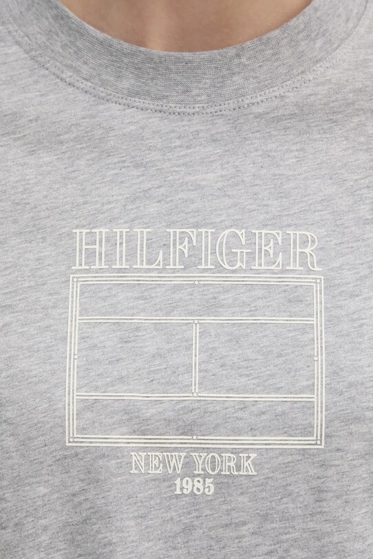Tommy Hilfiger t-shirt bawełniany WW0WW45525 szary