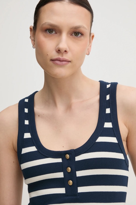 Топ Tommy Hilfiger темно-синій WW0WW43920