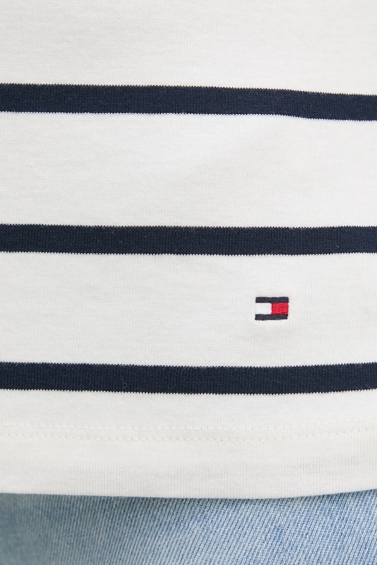 Хлопковая футболка Tommy Hilfiger WW0WW44544 белый