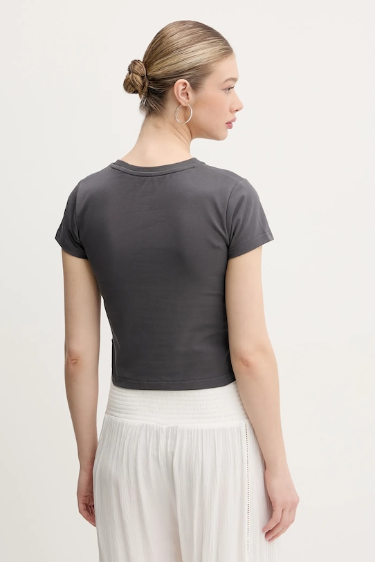 Îmbrăcăminte Converse tricou 10027383.A02 gri