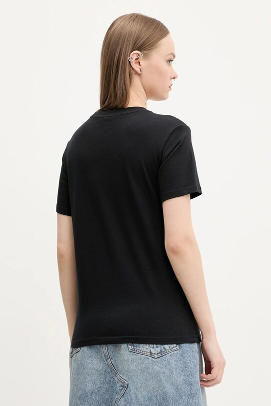 Îmbrăcăminte Converse tricou din bumbac 10027385.A02 negru