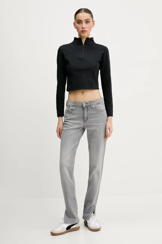 Converse longsleeve 10027392.A02 czarny SS25