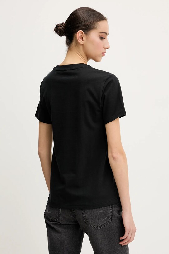 Îmbrăcăminte Converse tricou din bumbac 10028412.A01 negru