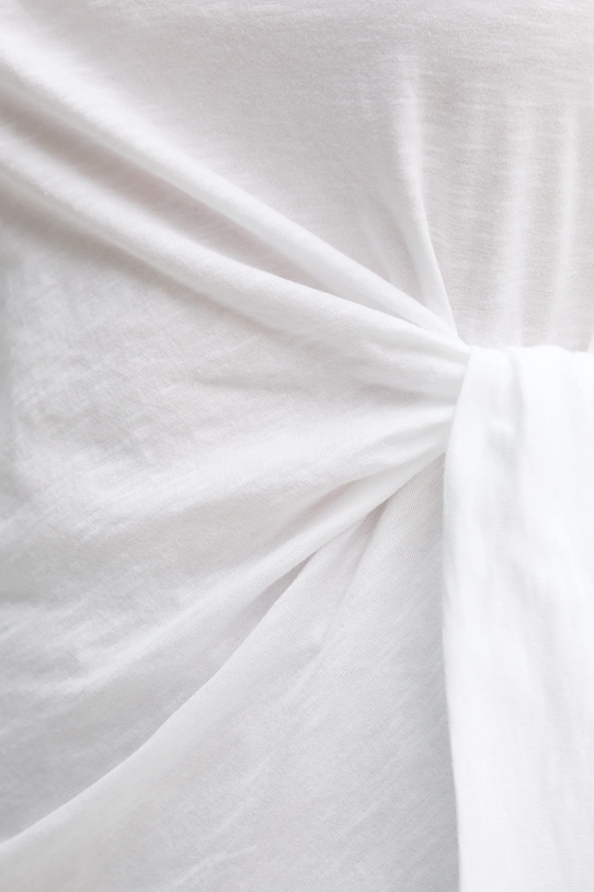 Бавовняна футболка Tommy Hilfiger WW0WW44559 білий