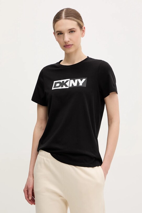 Тениска Dkny стандартна черен DP5T5894