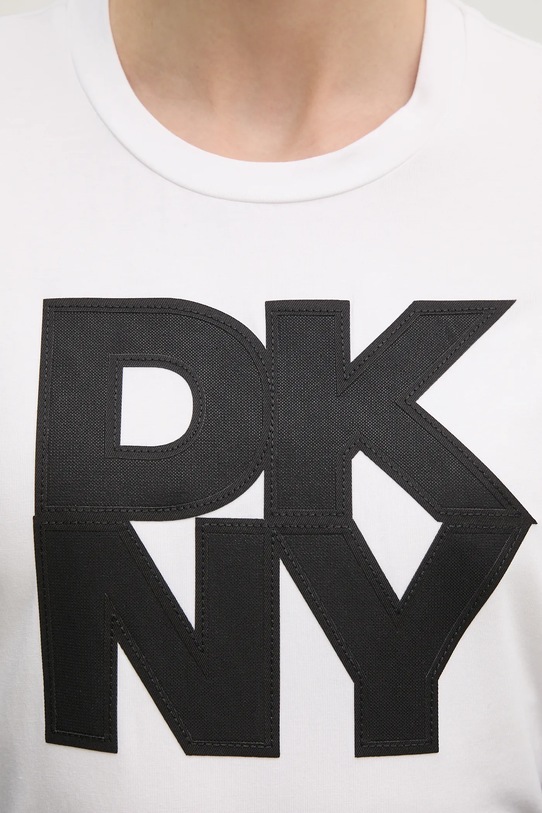 Μπλουζάκι Dkny P5AHSWNA λευκό