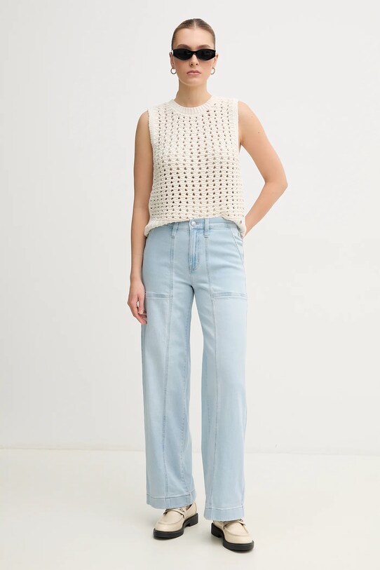 Γιλέκο Dkny DJ5R0529 μπεζ SS25