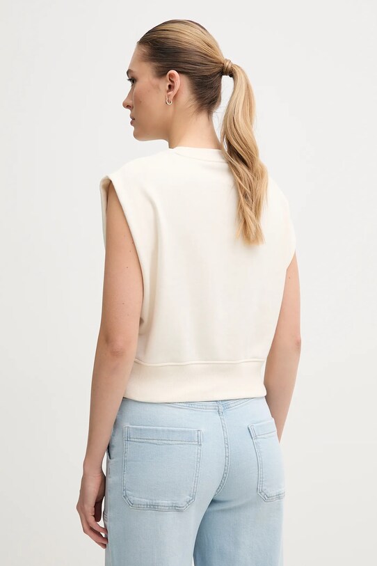 Abbigliamento Dkny top in cotone DJ5T1397 beige
