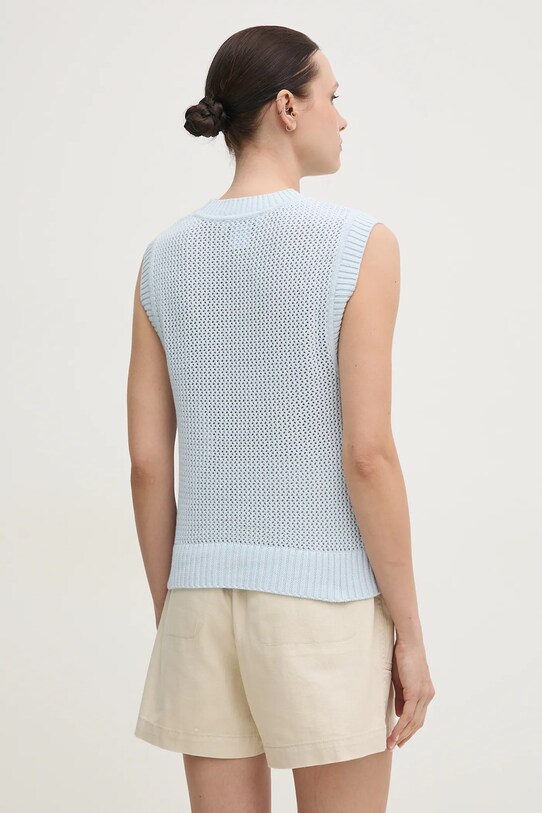 Oblečení Bavlněná vesta Dkny DJ5R0650 modrá