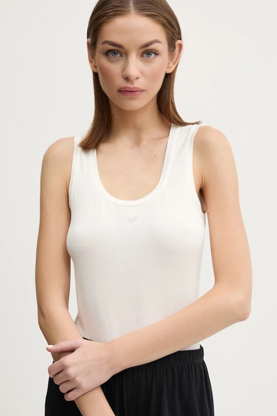 Top Emporio Armani Underwear EW000407.AF10889 bež SS25