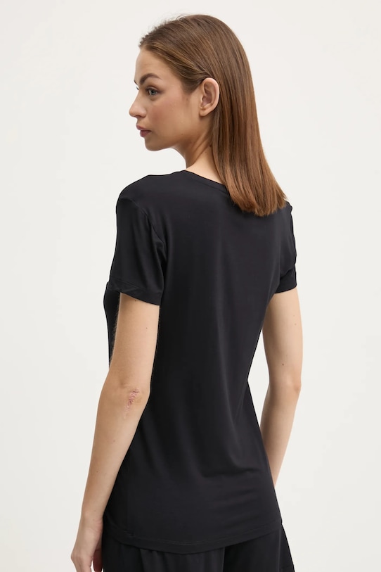 Одежда Футболка Emporio Armani Underwear EW000408.AF10889 чёрный