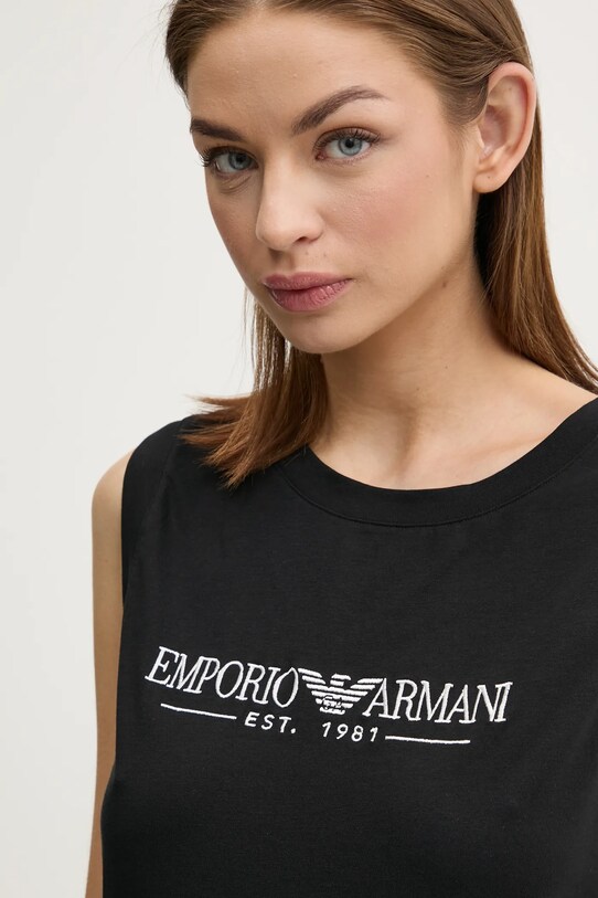Топ Emporio Armani Underwear EW000410.AF10881 чёрный SS25