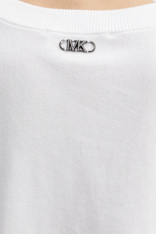 MICHAEL Michael Kors t-shirt bawełniany MS56160FE5 biały