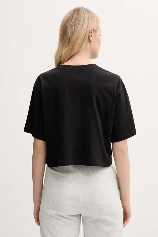 Calvin Klein Underwear t-shirt bawełniany lounge LV00QS7470 czarny SS25