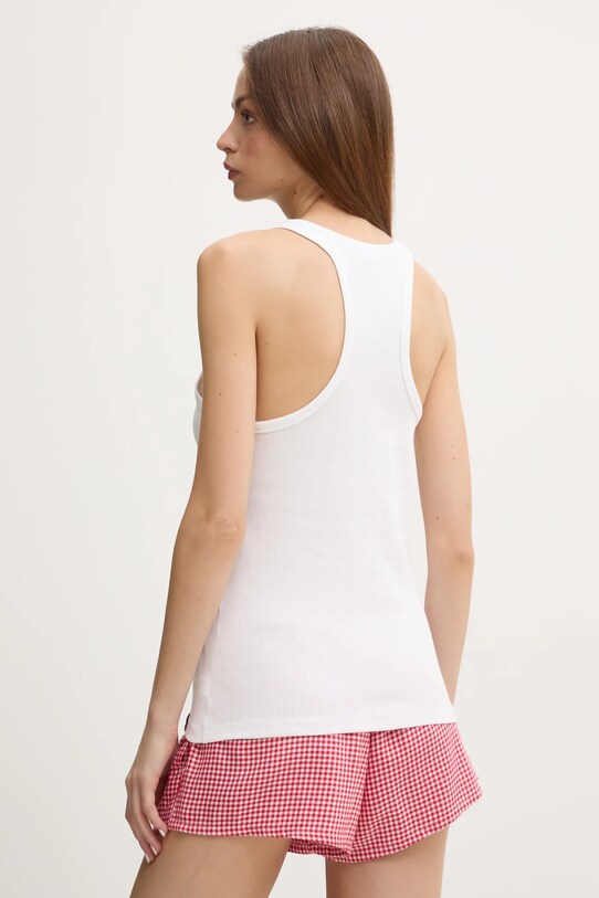 Calvin Klein Underwear top LV00QS7492 alb SS25