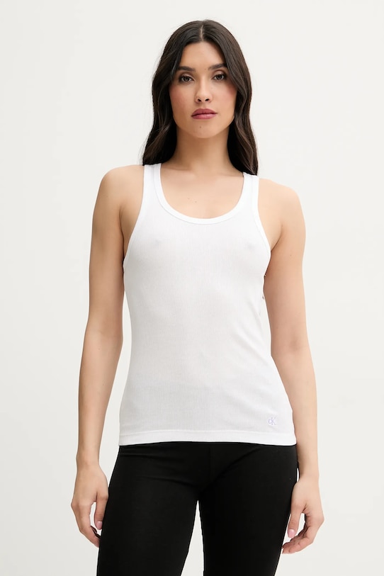 Îmbrăcăminte Calvin Klein Underwear top din bumbac 3-pack LV00QS7493 violet