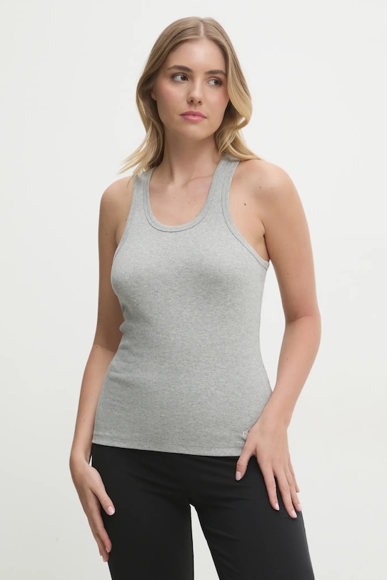 Calvin Klein Underwear top bawełniany 3-pack bawełna szary LV00QS7493