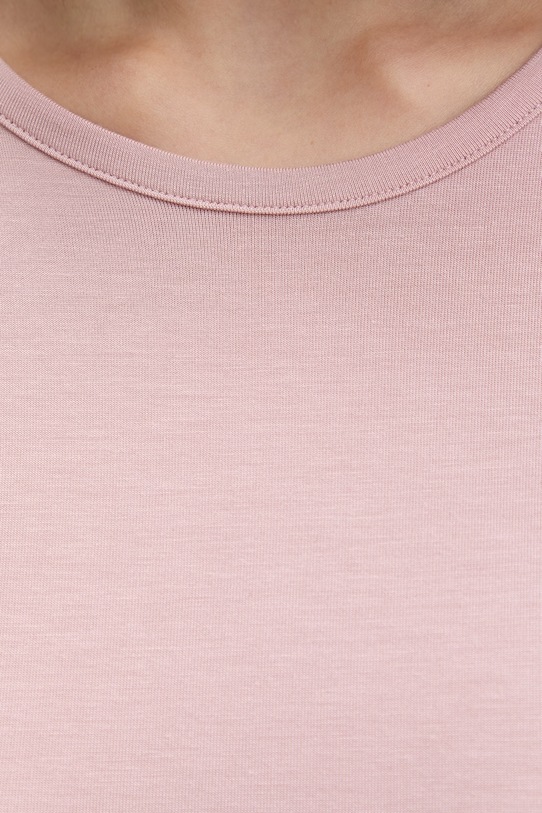 Calvin Klein Underwear T-shirt piżamowy damski z modalu różowy LV00QS7435