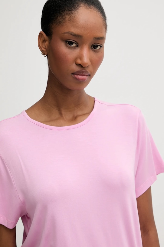 Pyžamové tričko Calvin Klein Underwear ružová LV00QS7435