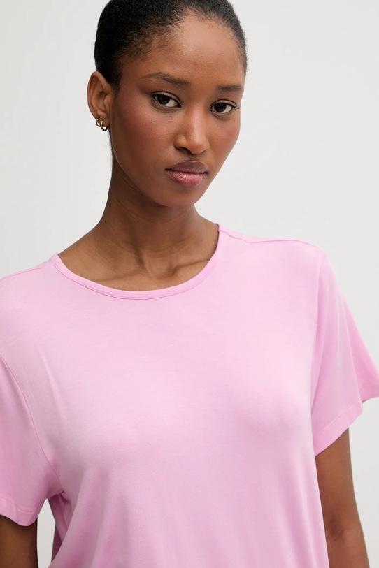 Calvin Klein Underwear t-shirt piżamowy fioletowy LV00QS7435