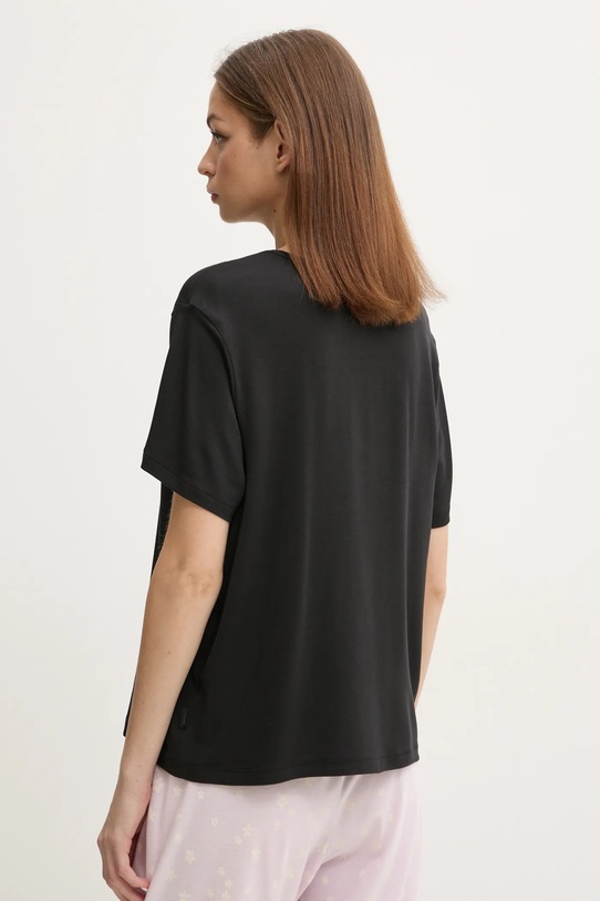Oblečenie Pyžamové tričko Calvin Klein Underwear LV00QS7435 čierna
