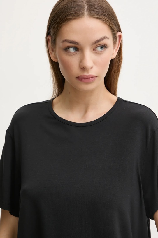 Pyžamové tričko Calvin Klein Underwear čierna LV00QS7435