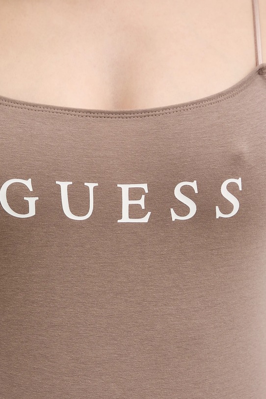 Боди Guess NEW CARRIE коричневый O5RM11.KBBU1