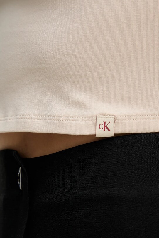 Футболка Calvin Klein Jeans J20J225237 бежевий