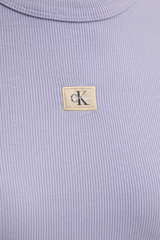 Tričko Calvin Klein Jeans J20J225244 fialová