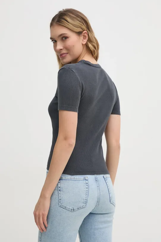 Ρούχα Μπλουζάκι Calvin Klein Jeans J20J225244 γκρί