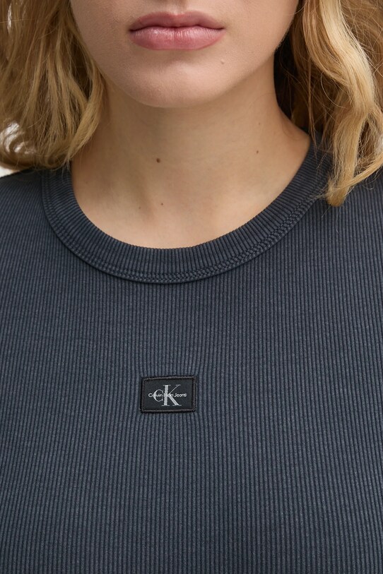 Тениска Calvin Klein Jeans J20J225244 сив