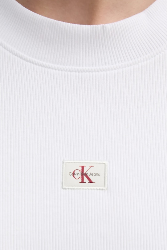 Μπλουζάκι Calvin Klein Jeans J20J225247 λευκό