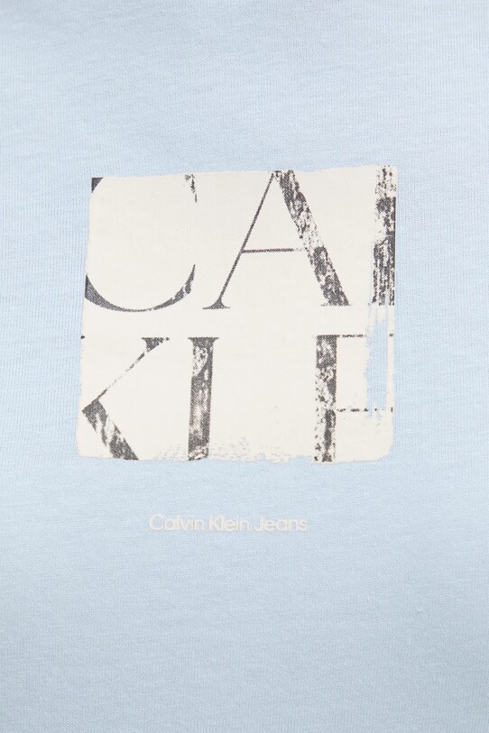 Calvin Klein Jeans tricou din bumbac J20J225260 albastru
