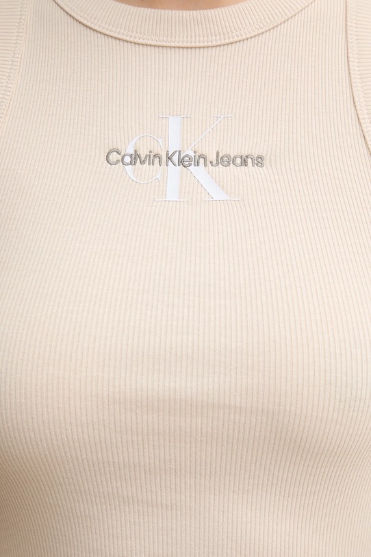 Calvin Klein Jeans top J20J225301 beżowy