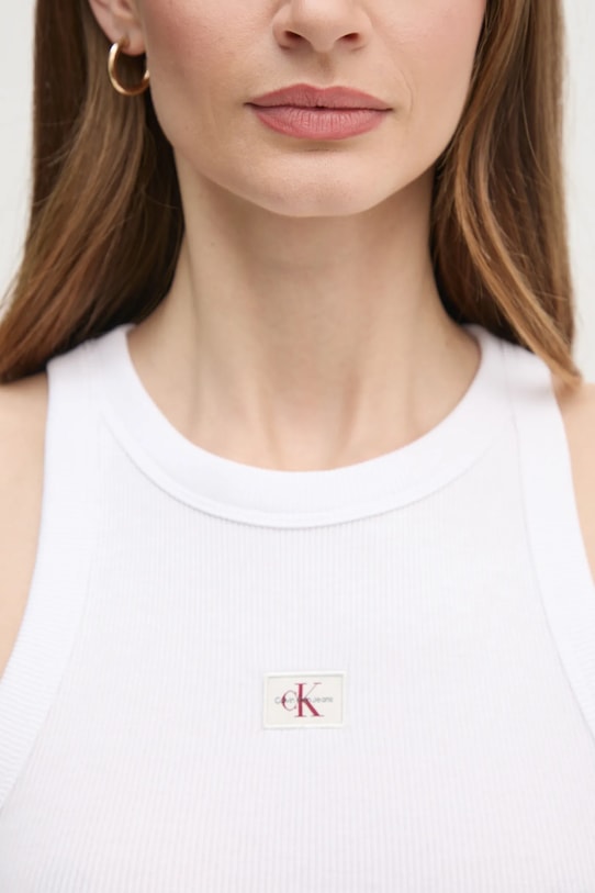 Топ Calvin Klein Jeans J20J225302 білий