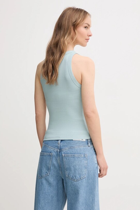 Oblečení Top Calvin Klein Jeans J20J225302 tyrkysová