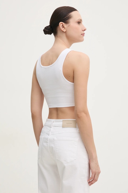 Oblečenie Top Calvin Klein Jeans J20J225308 biela