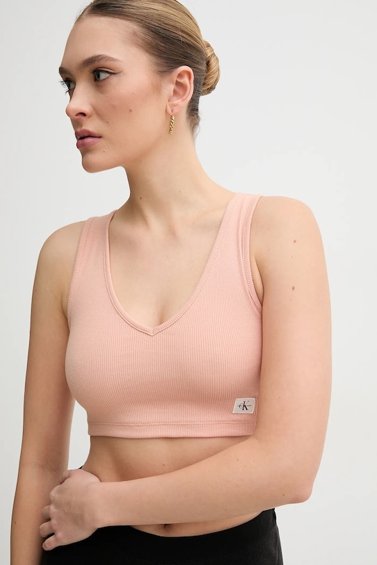 Top Calvin Klein Jeans πορτοκαλί J20J225308