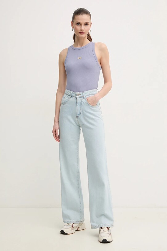 Топ Calvin Klein Jeans J20J225311 фіолетовий SS25