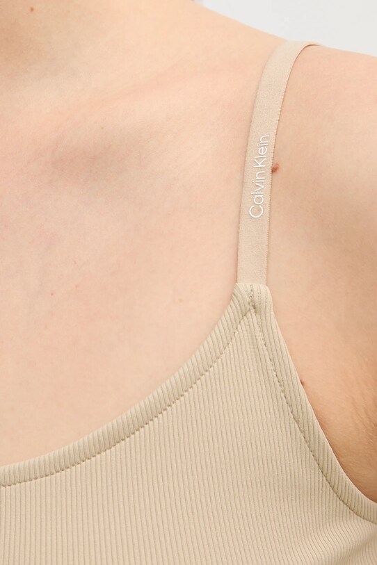 Top Calvin Klein Jeans J20J225312 μπεζ