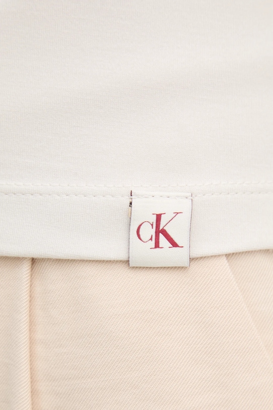 Calvin Klein Jeans top J20J225315 bézs