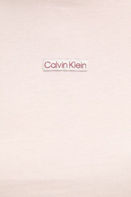 Хлопковая футболка Calvin Klein Jeans J20J225524 розовый