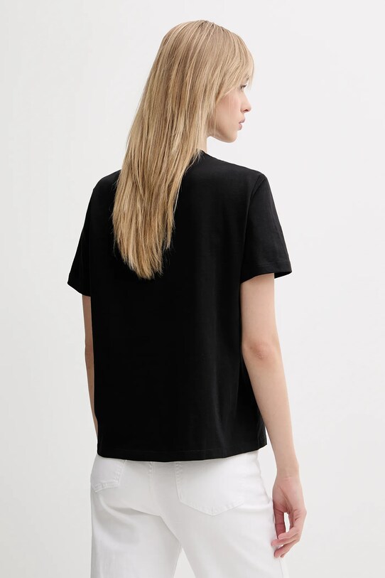 Бавовняна футболка Calvin Klein Jeans LV047B865G чорний SS25