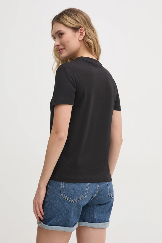 Одежда Хлопковая футболка Calvin Klein Jeans J20J225545 чёрный