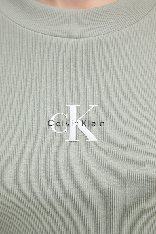 Calvin Klein Jeans t-shirt damski LV047AB802 zielony