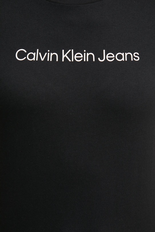 Bavlnené tričko Calvin Klein Jeans LV047AB805 čierna