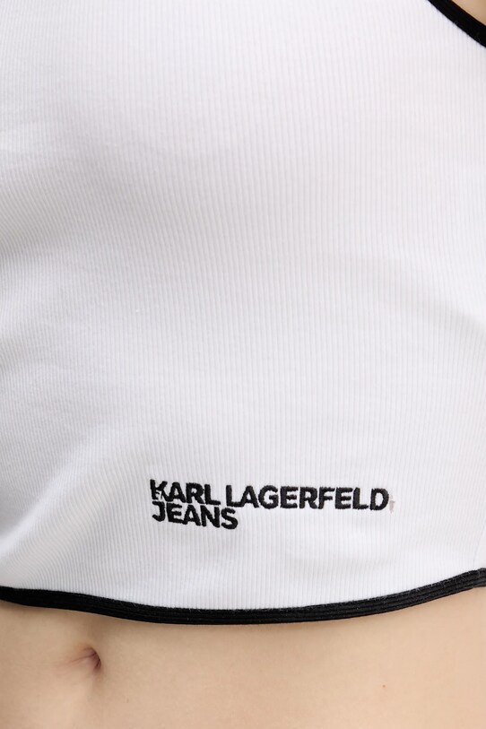 Top Karl Lagerfeld Jeans A2W17026 bílá