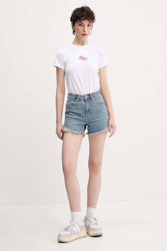 Karl Lagerfeld Jeans t-shirt A2W17027 biały SS25