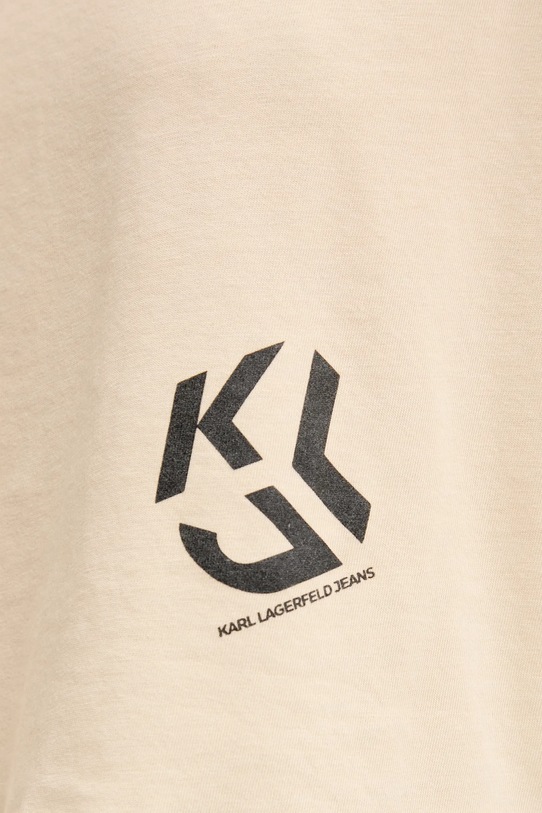 Тениска Karl Lagerfeld Jeans A2W17076 бежов