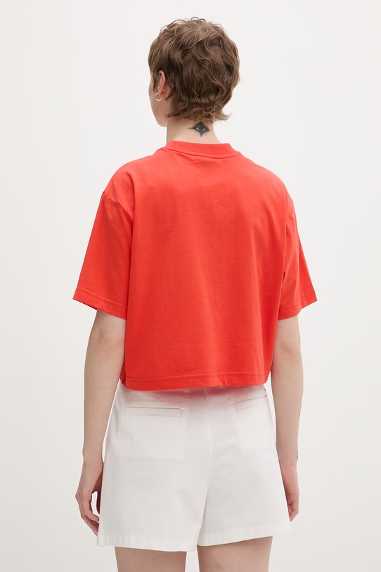 Odzież Karl Lagerfeld Jeans t-shirt z bawełną A2W17076 pomarańczowy